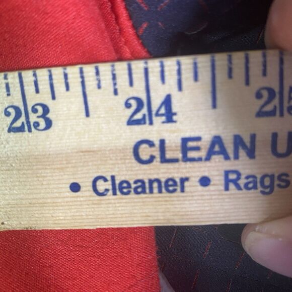 KOBE BRYANT Nike Track Style Jacket Mens XL 406054-611 Red Black Full Zip FLAW - Picture 14 of 16